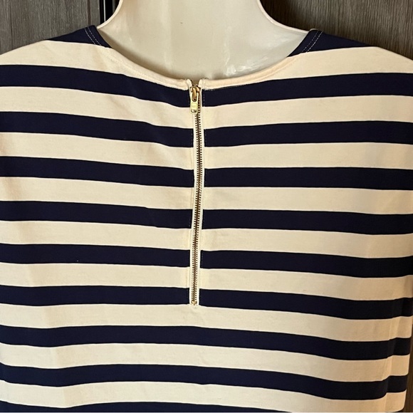 Vineyard Vines Dress Blue White Striped - Picture 4 of 6